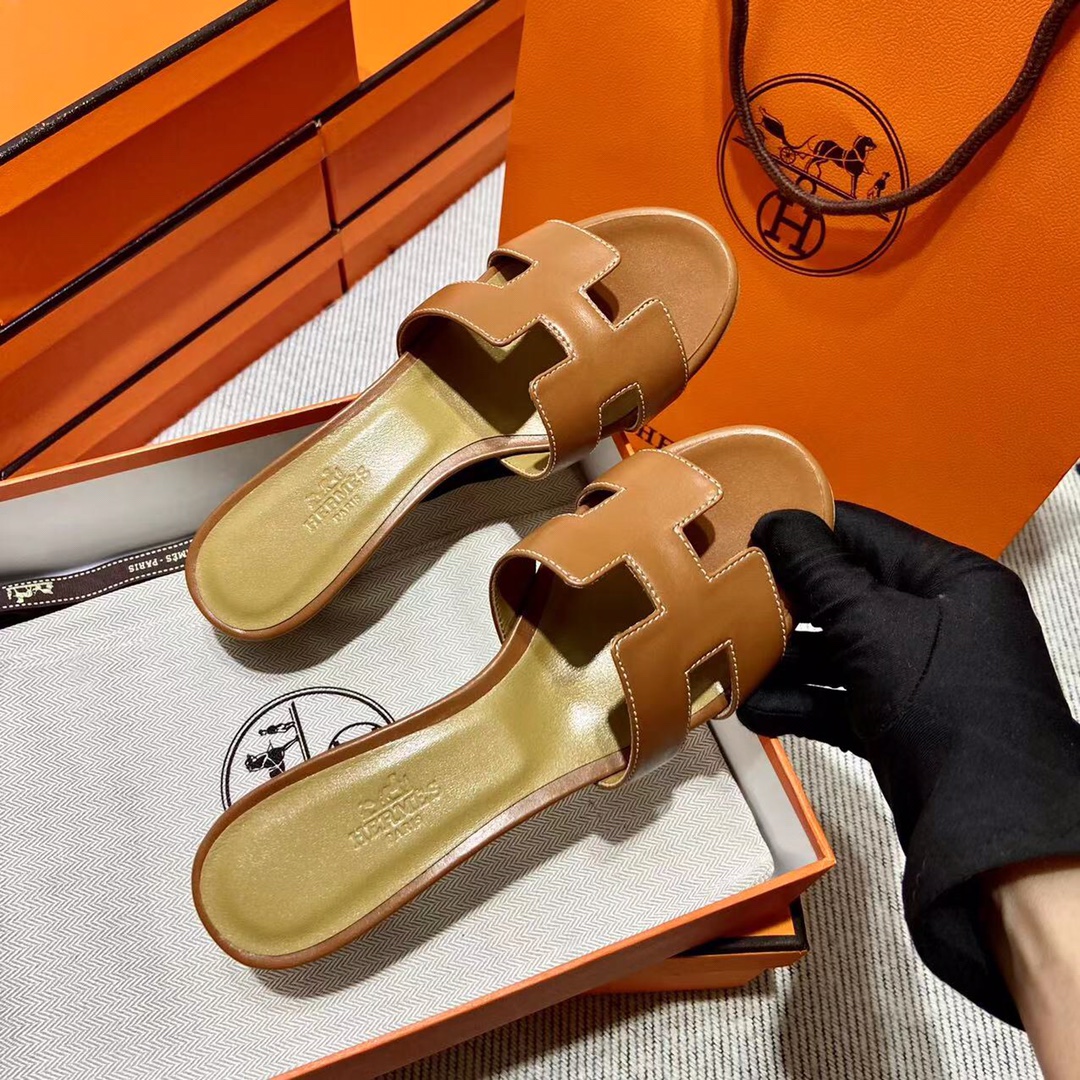 에르메스 올수공 오아시스 슬리퍼 샌들 스위프트 10